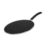 Pigeon Aluminium Non-Stick 4mm Concave Tawa, 26cm, Black