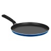 Nirlep NHFG28XT Flat Tawa 28 cm Xtra Thick Base Patented Silver Ion Coating Multi-Purpose Tawa for Roti, Dosa and Pancake