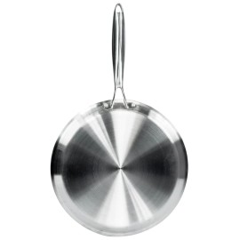 Pigeon Prism Triply Stainless Steel Non Stick Flat Tawa 280mm Silver