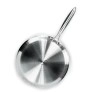 Pigeon Prism Triply Stainless Steel Non Stick Flat Tawa 280mm Silver