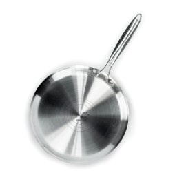 Pigeon Prism TRIPLY Stainless Steel Non Stick Flat Tawa 280mm Silver