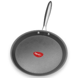 Pigeon Prism TRIPLY Stainless Steel Non Stick Flat Tawa 280mm Silver