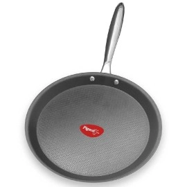 Pigeon Prism Triply Stainless Steel Non Stick Flat Tawa 280mm Silver
