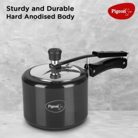 Pigeon Titanium 3 Litre Induction Bottom Pressure Cooker (Inner Lid)