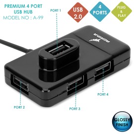 Agrima Premium A99 Laptop Accessory  (Black)