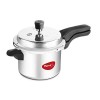 Pigeon Deluxe Aluminium Outer Lid Pressure Cooker, 5 Litres, Silver