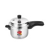 Pigeon Inox Stainless Steel 3 Litre, Induction Base Pressure Cooker, Outer Lid, Silver