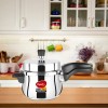 Pigeon Stainless Steel Inox Plus Pressure Cooker with Outer Lid Induction and Gas Stove Compatible 5 Litre Capacity (Silver)