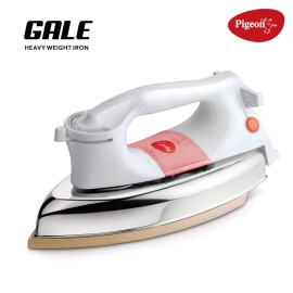 Pigeon Gale Heavy Weight Dry Iron Press box Electric Iron for wrinkle free clothes (1000 Watt)