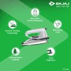 Bajaj DX-2 600W Dry Iron with Advance Soleplate and Anti-Bacterial German Coating Technology, Grey