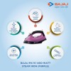 Bajaj MX 16 1400-Watt Steam Iron (Purple)