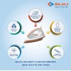 Bajaj ABS Majesty Canvas Brown 1000 Watts Dry Iron