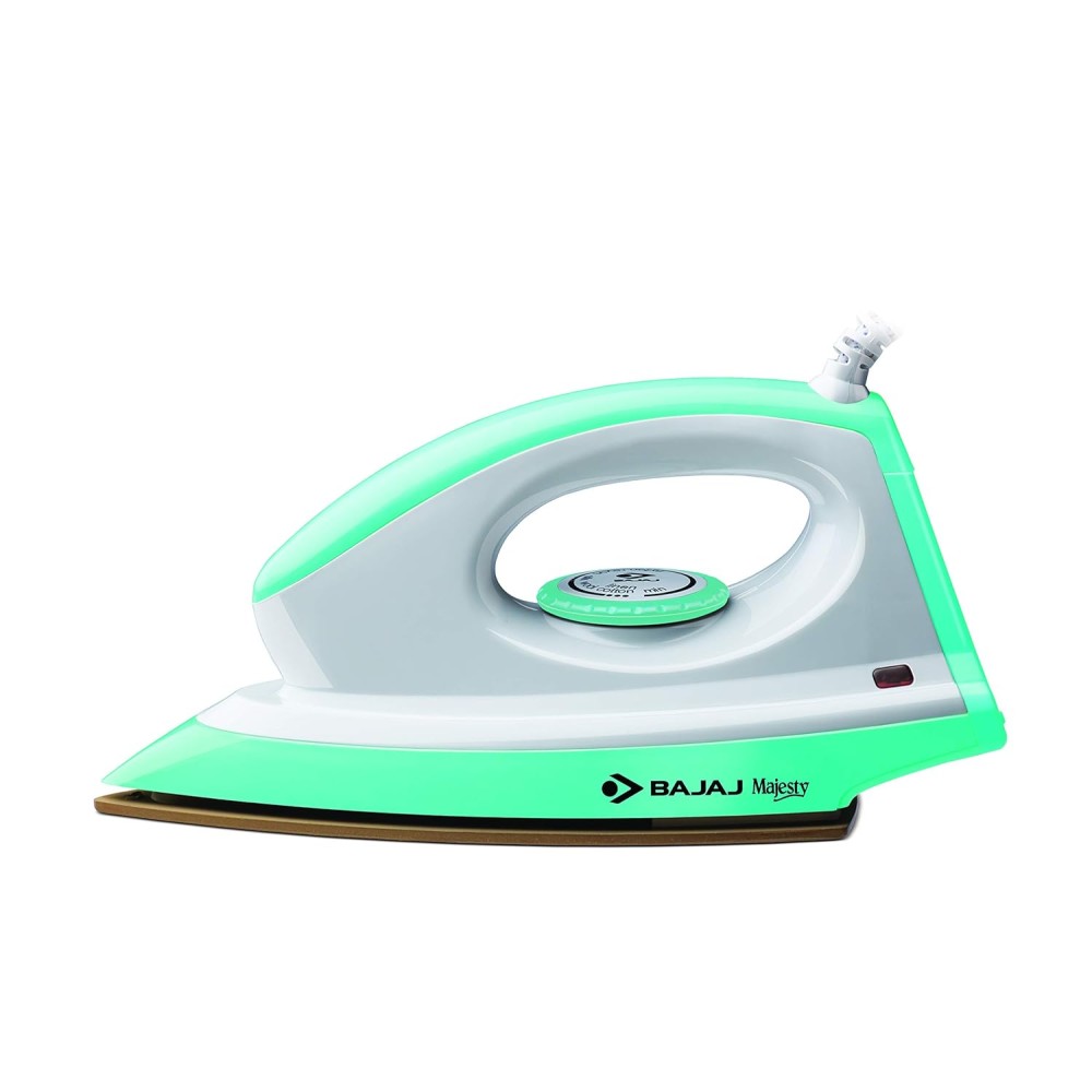 Bajaj ABS Majesty Canvas 1000-Watt Dry Iron (Green)