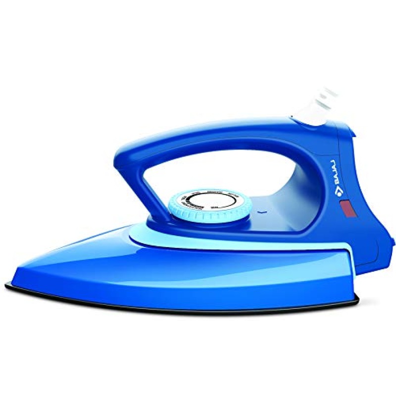 Bajaj Canvas Metallique Blue Dry Iron 1000W, Regular Bajaj Canvas Metallique Blue Dry Iron 1000W, Regular