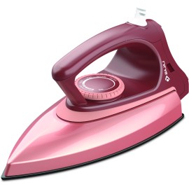 Bajaj Plastic Canvas Metallique Copper Dry Iron 1000W, Regular