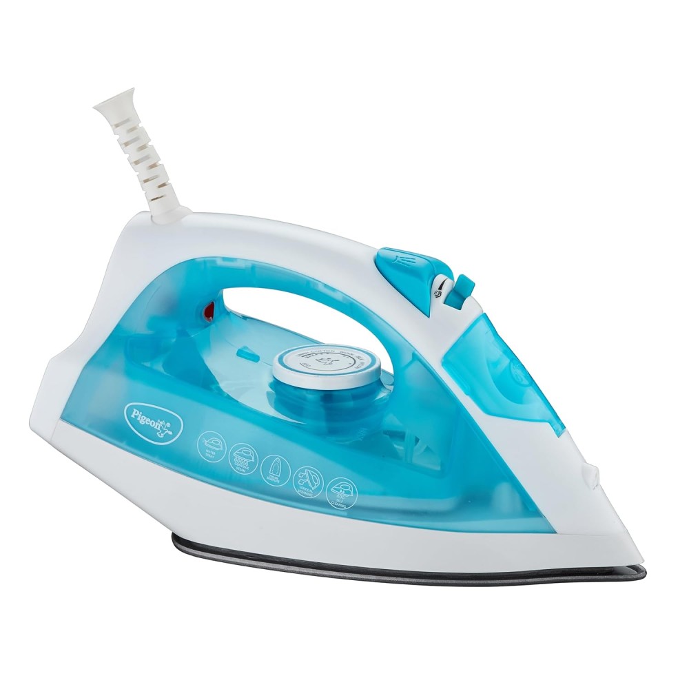 Pigeon Steam Iron 1600 Watts with Spray, Blue