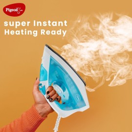 Pigeon Steam Iron 1600 Watts with Spray, Blue