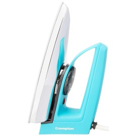 Crompton Greaves RD 750-Watt Dry Iron with Double Layer Non-stick Coating (Blue)