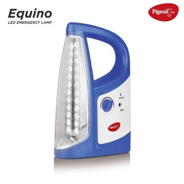 Pigeon Equino LED Emergency Rechargeable Lamp with 1600 mAH and 50 Hours Backup (Blue)