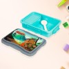Locket Lunch Box Plastic Box for Kids School Customized Plastic Lunch Box for Girls & Boy