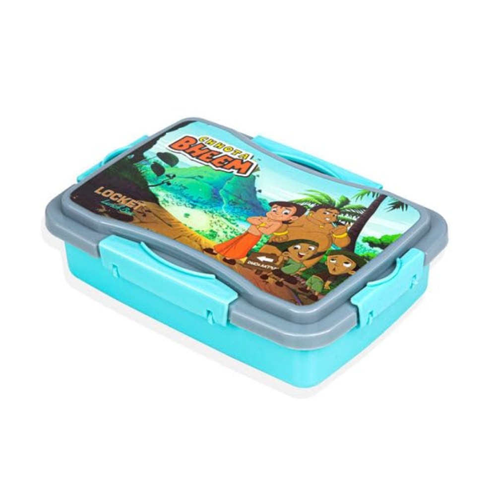 Locket Lunch Box Plastic Box for Kids School Customized Plastic Lunch Box for Girls & Boy