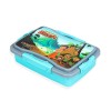 Locket Lunch Box Plastic Box for Kids School Customized Plastic Lunch Box for Girls & Boy