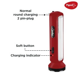 Pigeon Radiance Emergency Lamp (Red)