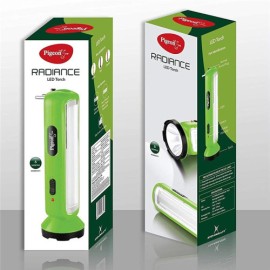 Pigeon Radiance LED Torch with Emergency Light (Green)