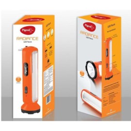 Pigeon Led Lamp Radiance-Orange 2 hrs Torch Emergency Light (Orange)